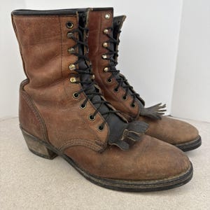 Packer Cowboy Boots - Etsy display picture 1