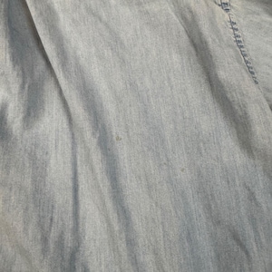 Koszula męska Pendleton Originals z niebieskiej bawełny, dżinsu, zapinana na guziki, rozmiar L zdjęcie 8