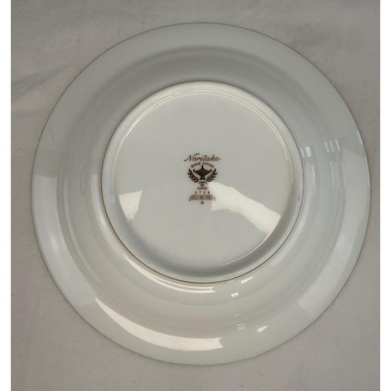 Noritake Gold and Sable 9758 Bone China Serving Bowl Gold Art Deco