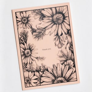Irish Wildflowers Thank You Cards