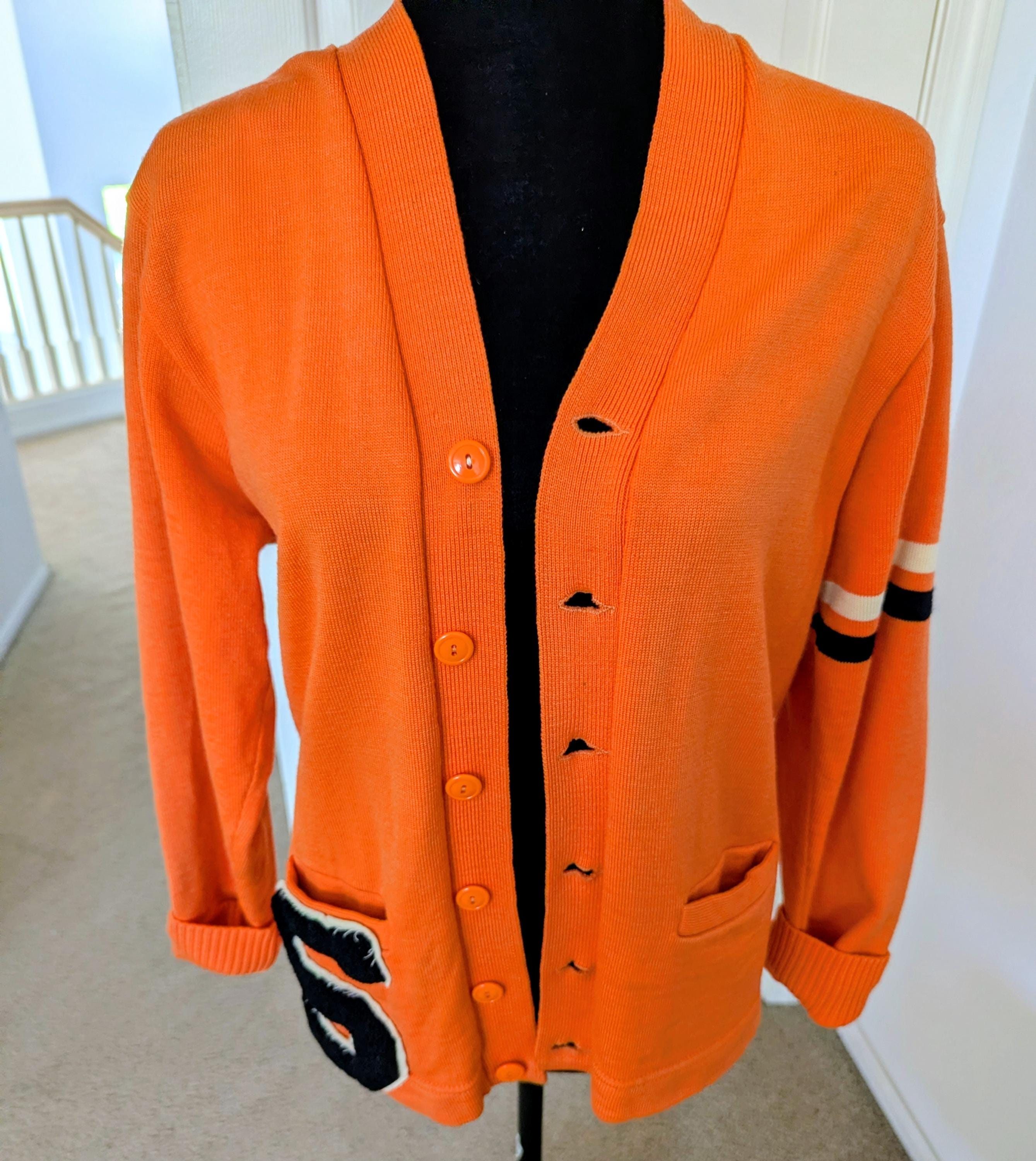 50s-60s Vintage Acrylic Cardigan カラシ Acrylic Sweater 1950 - Etsy