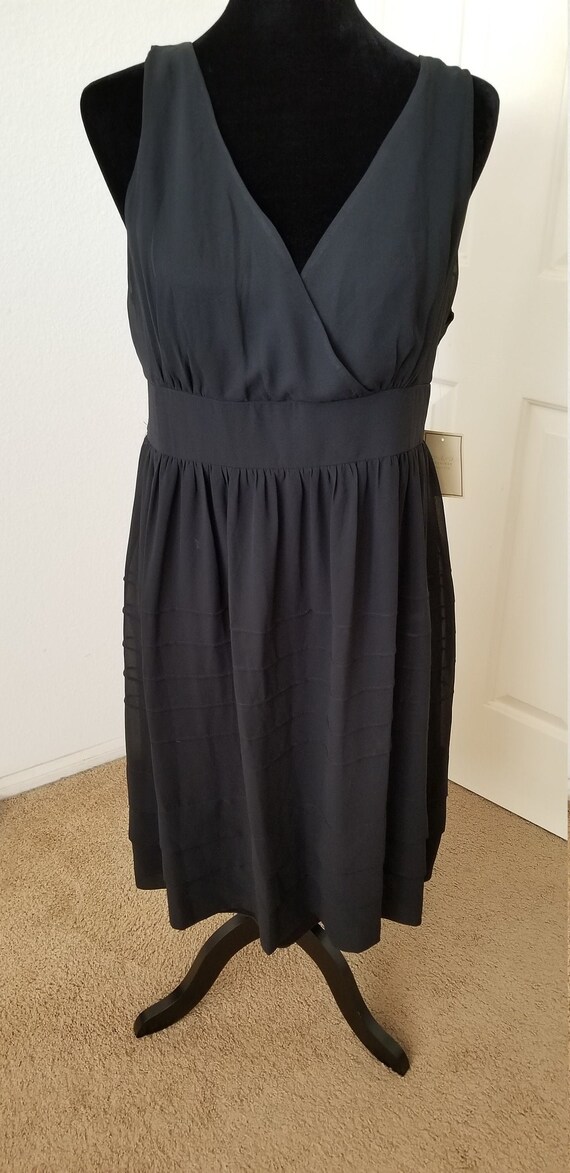 black cocktail dress size 16