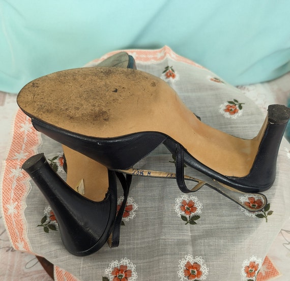 Vintage Slingback Heels By Joansen Size Aprox 9.5… - image 3