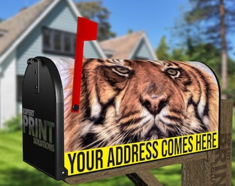 Majestic Tiger Decorative Curbside Farm Mailbox Cover Rural Magnet - FREE SHIPPING