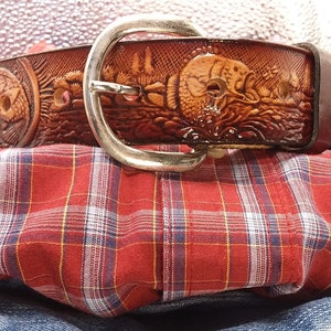 Western Leather Belt Fish - Etsy display picture 3
