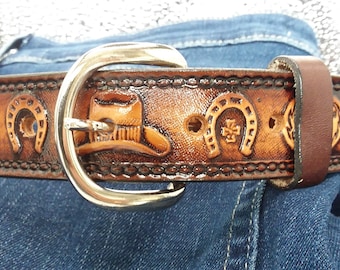 Childrens Belt, Personalized Belt, Cowboy Belt, Boys Belt, Name Belt, Western Belt, Easter Gift