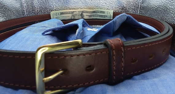 Buy Money Belt Gift for Dad Leather Money Belt Travel Money