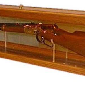 Rifle and sword display cabinet