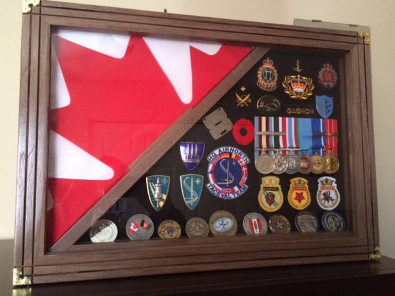 Military Shadow Box the Lasting Memory Etsy Canada