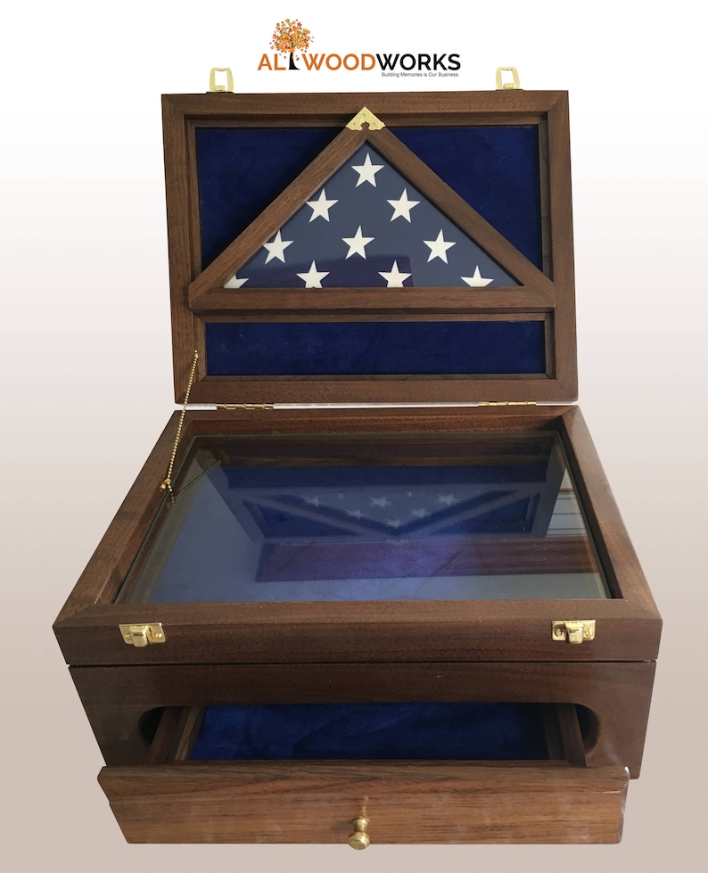 Flag Officer Shadow Box Etsy