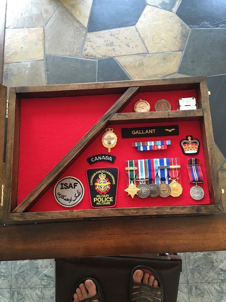 Military Shadow Box The Lasting Memory Etsy