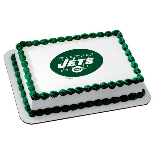 New York Jets Edible Image /New York Jets Cake Topper / NFL Edible Image Cake Topper/Football Cake Topper