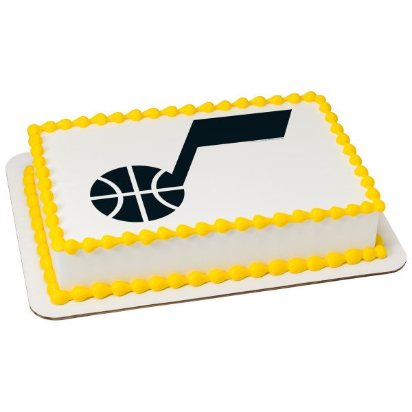 Utah Jazz Edible Image /Utah Jazz Cake Topper / NBA Edible Image Cake Topper/Basketball/NBA Cake Topper