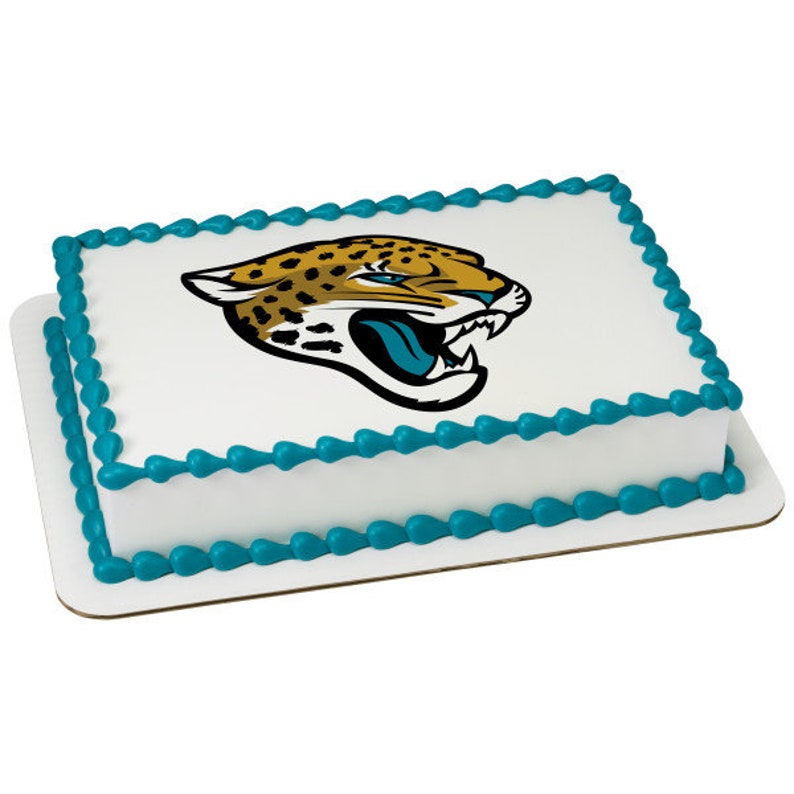 Jacksonville Jaguars Edible Image/Jacksonville Jaguars Cake Etsy