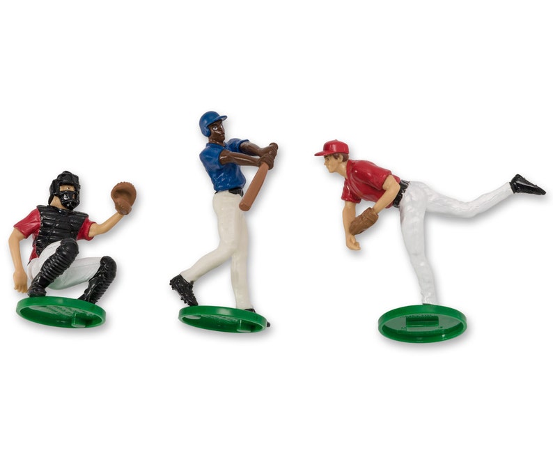 Baseball Cake Topper Baseball Team Cake Topper Mini Baseball Team Baseball Cake Idea Baseball Party Cake