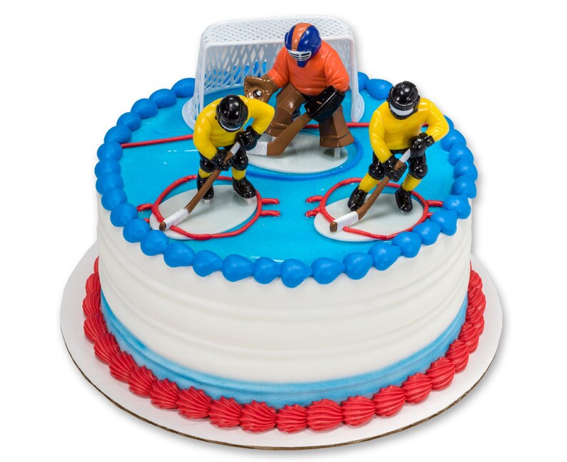 Hockey Team Cake Topper/ Hockey Team Figures/ Hockey Cake Etsy