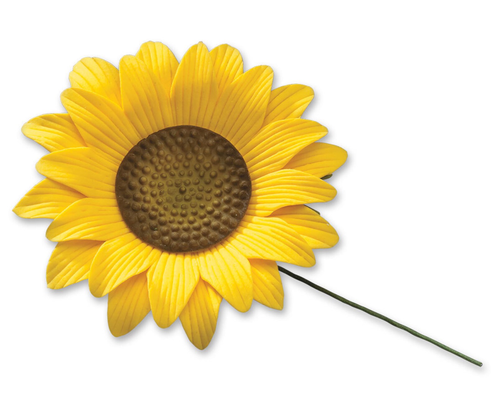 Gum Paste Sunflower Sunflower Cake Topper Edible Sunflower Etsy