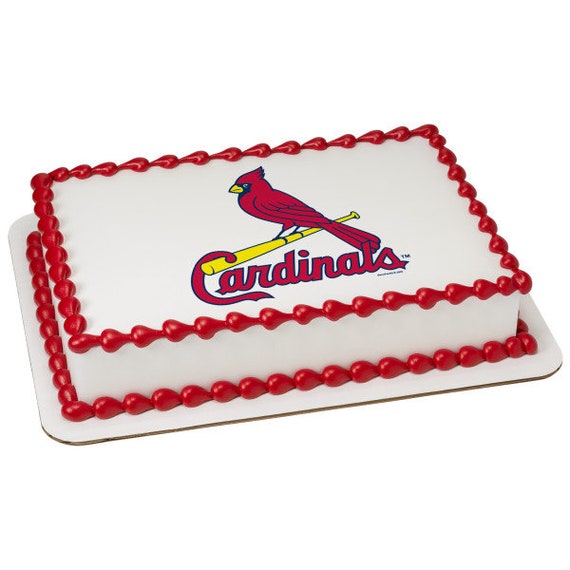 St Louis Cardinals Edible Image / Cardinals Baseball Cake | Etsy