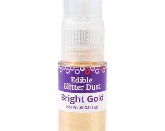 Bright Gold Edible Glitter Spray/Bright Gold Edible Glitter Dust/Gold Edible Glitter Dust with Pump Spray