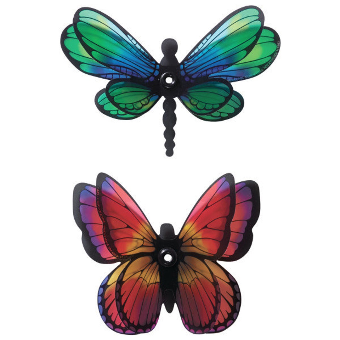 Fogcroll 18Pcs/Set Butterfly Cake Toppers Realistic Vivid Image