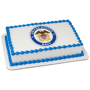 United States Navy Edible Image / Navy Cake Topper