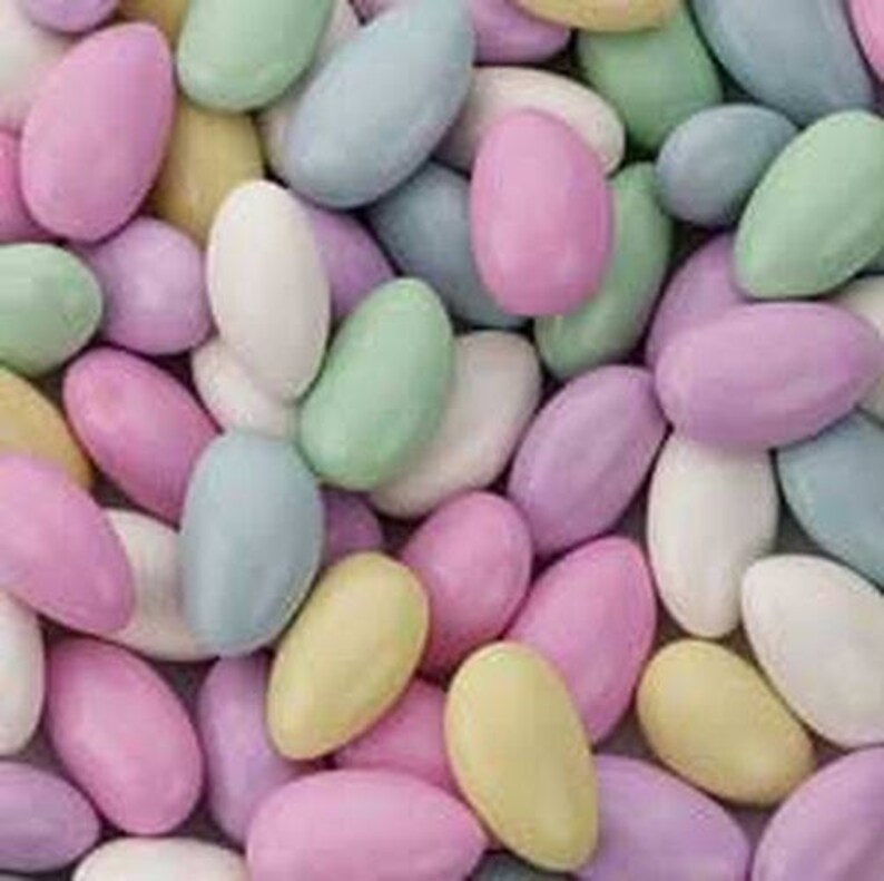 Pastel Edible Jordan Almonds/jordan Almond Edible Favors Etsy