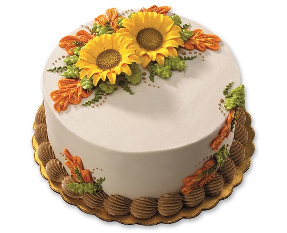 Gum Paste Sunflower Sunflower Cake Topper Edible Sunflower Etsy