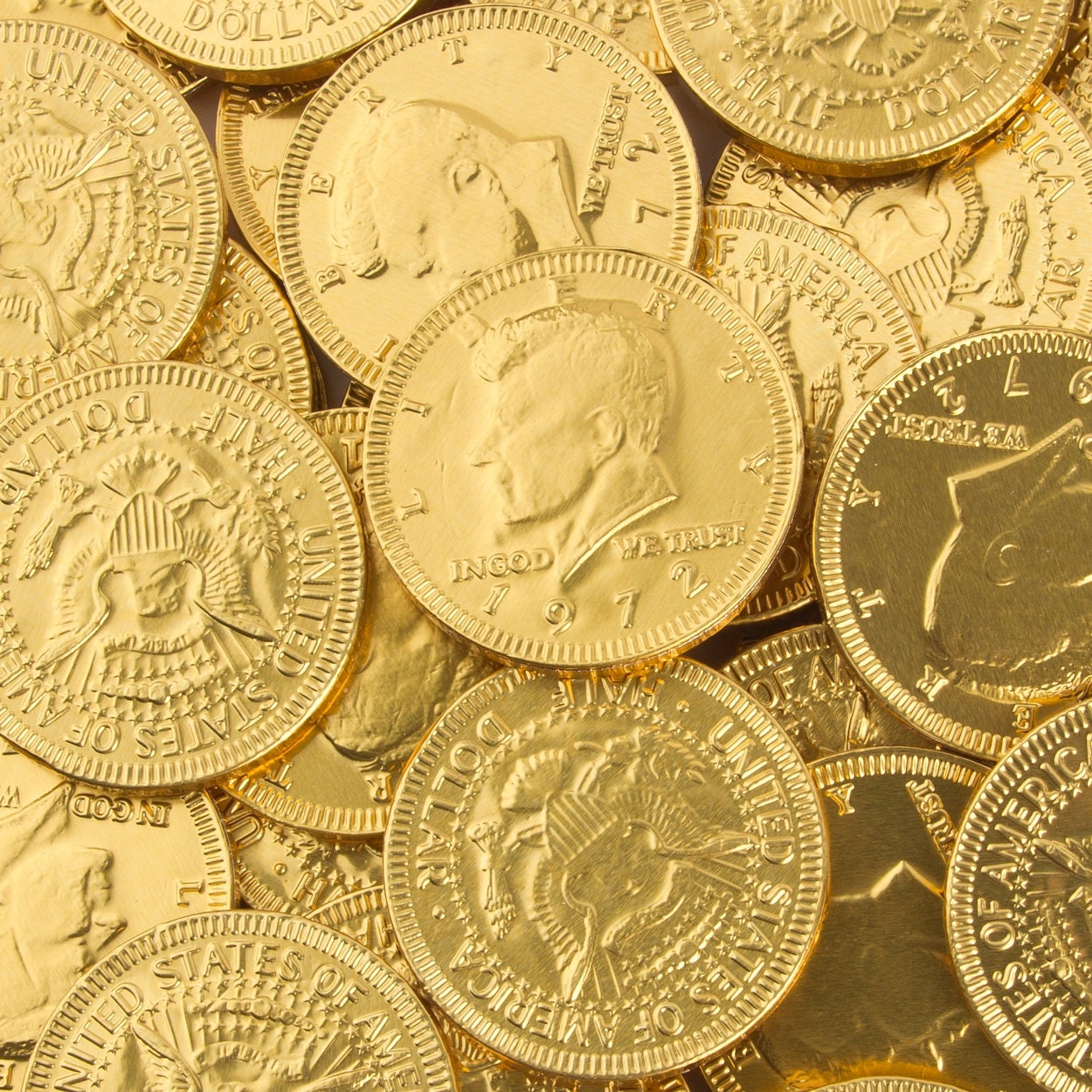 60 PCS Chocolate Coins / Edible Coins / Chocolate Money / Etsy