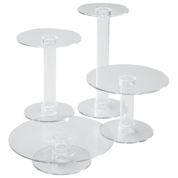 4 Tier Cake Stand Set/Elegant Acrylic Multi Tier Cake Stand/Acrylic Wedding Cake Stand 4 Tiers