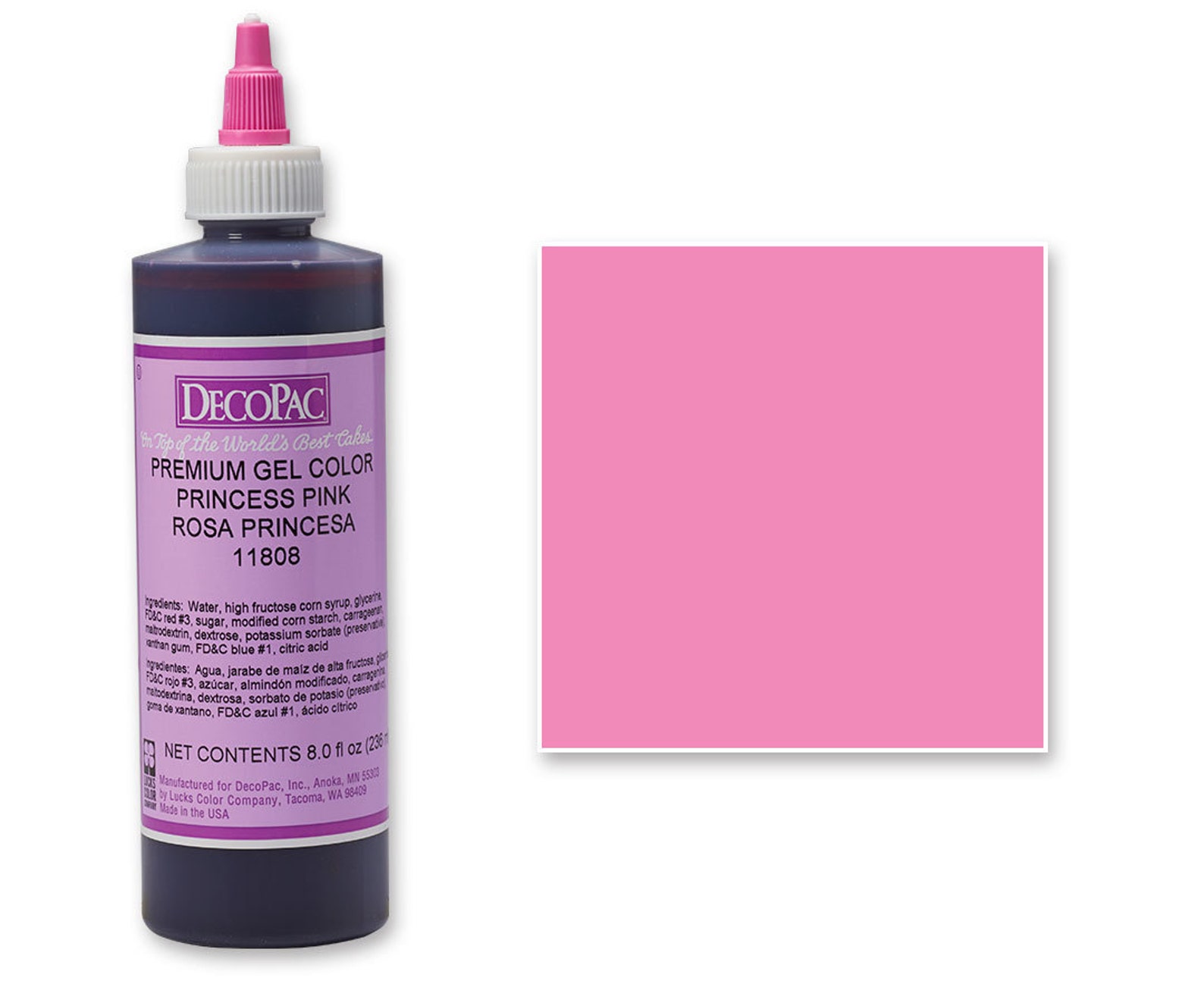 8 OZ Bright Pink Premium Food Coloring Gel/ Pink Blue Gel Food Etsy