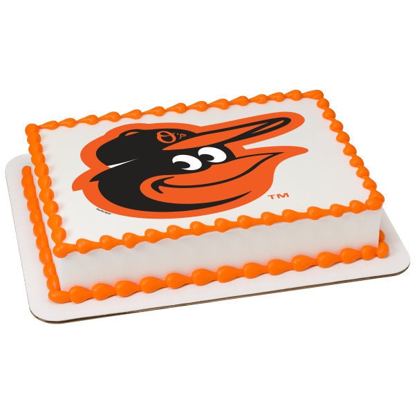 Baltimore Orioles Edible Image /Baltimore Orioles Baseball Cake Topper / MLB Edible Image Cake Topper