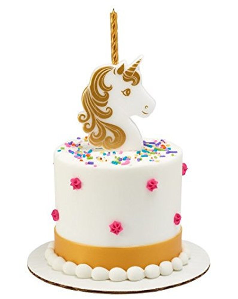 Unicorn Candle Holder/ Unicorn Party Etsy