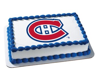 Canadiens Cake Etsy