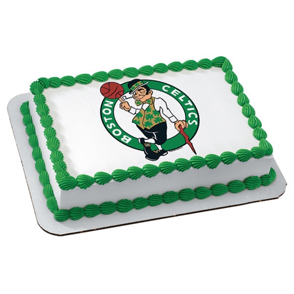 Boston Celtics Edible Image /Boston Celtics  Cake Topper / NBA Edible Image Cake Topper/Basketball/NBA Cake Topper