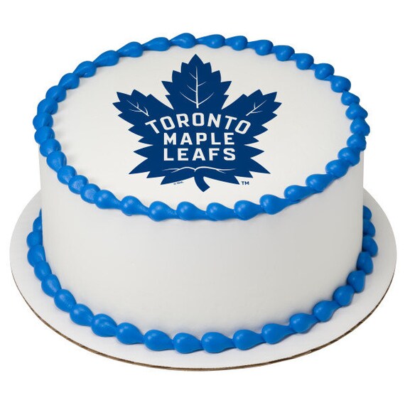Toronto Maple Leafs Edible Image Toronto Maple Leafs Cake Etsy