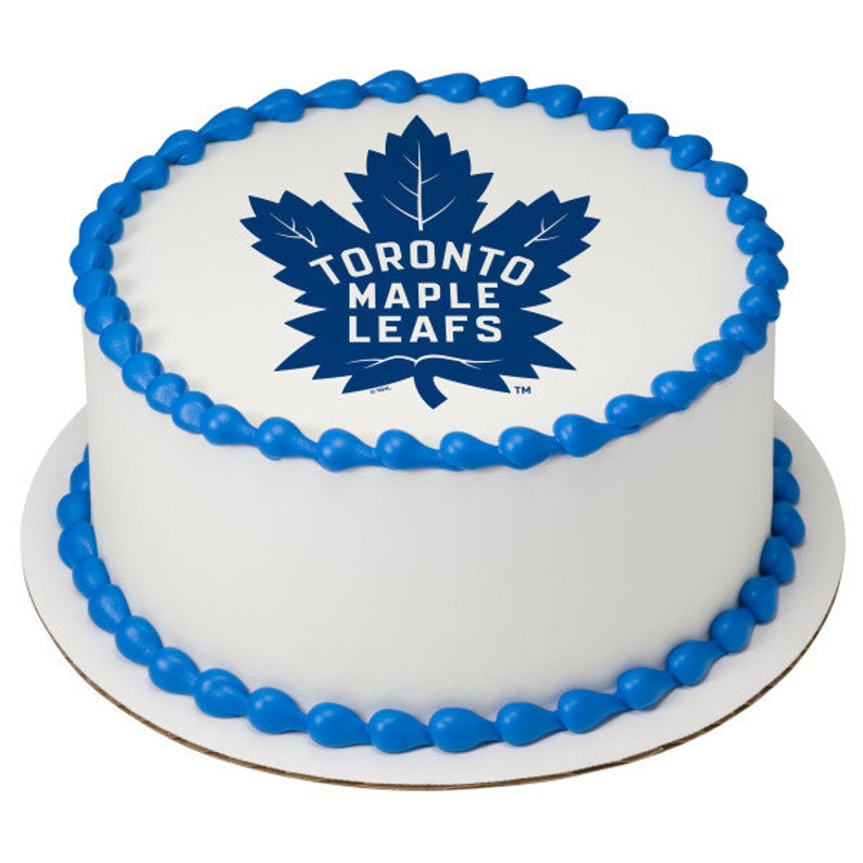 Toronto Maple Leafs Edible Image /toronto Maple Leafs Cake Etsy Canada