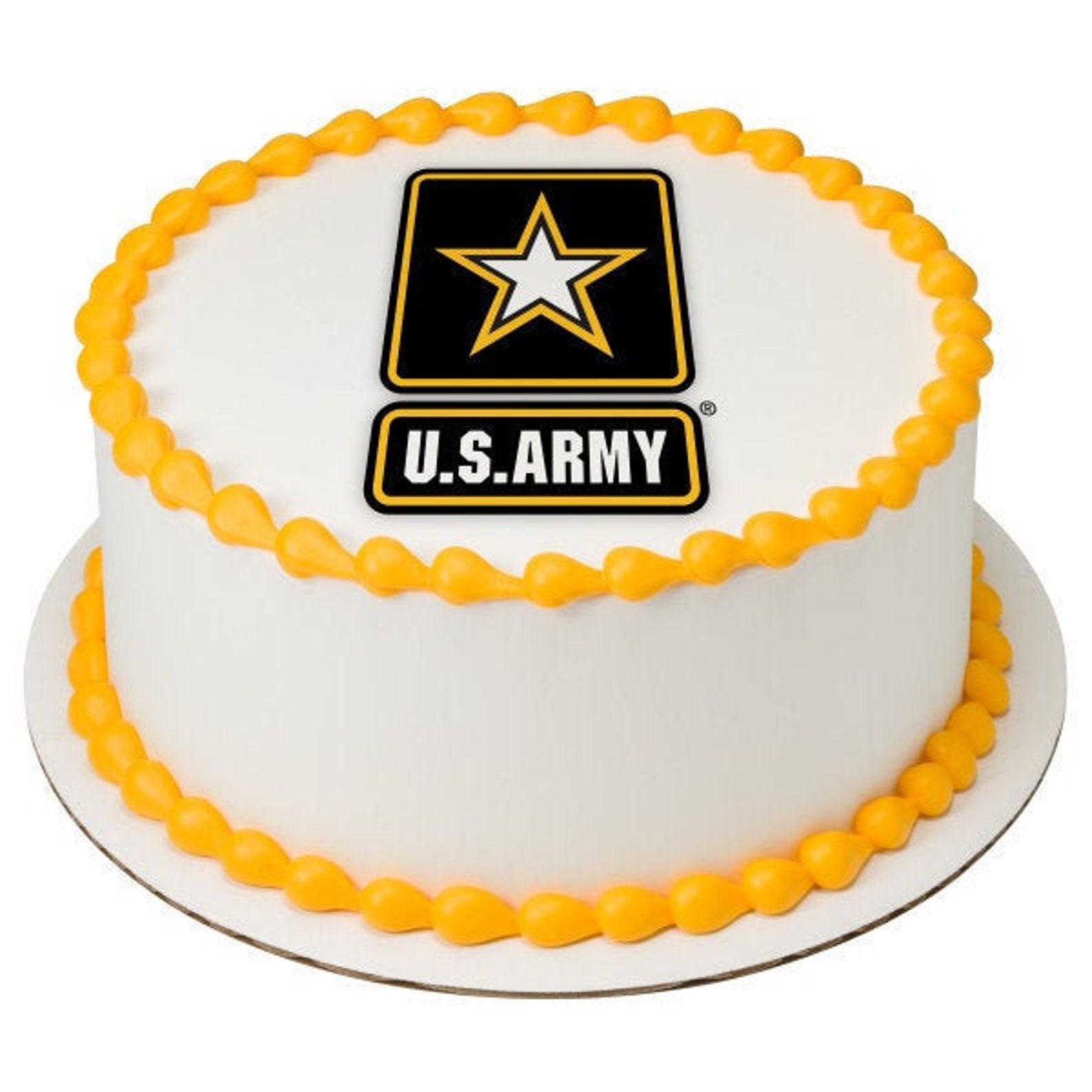 US Army Edible Image / US Army Cake Topper Etsy