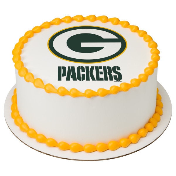 Green Bay Packers Edible Image /green Bay Packers Cake Topper - Etsy