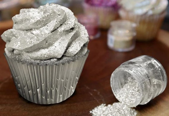 Edible White Glitter/ Edible Glitter/ Cake Glitter/ Edible Cake  Shimmer/pearl White Edible Tinker Dust 