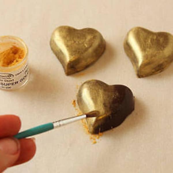 High Quality Edible Super Gold Shimmer Dust/ Available in Super Gold and Imperial Gold