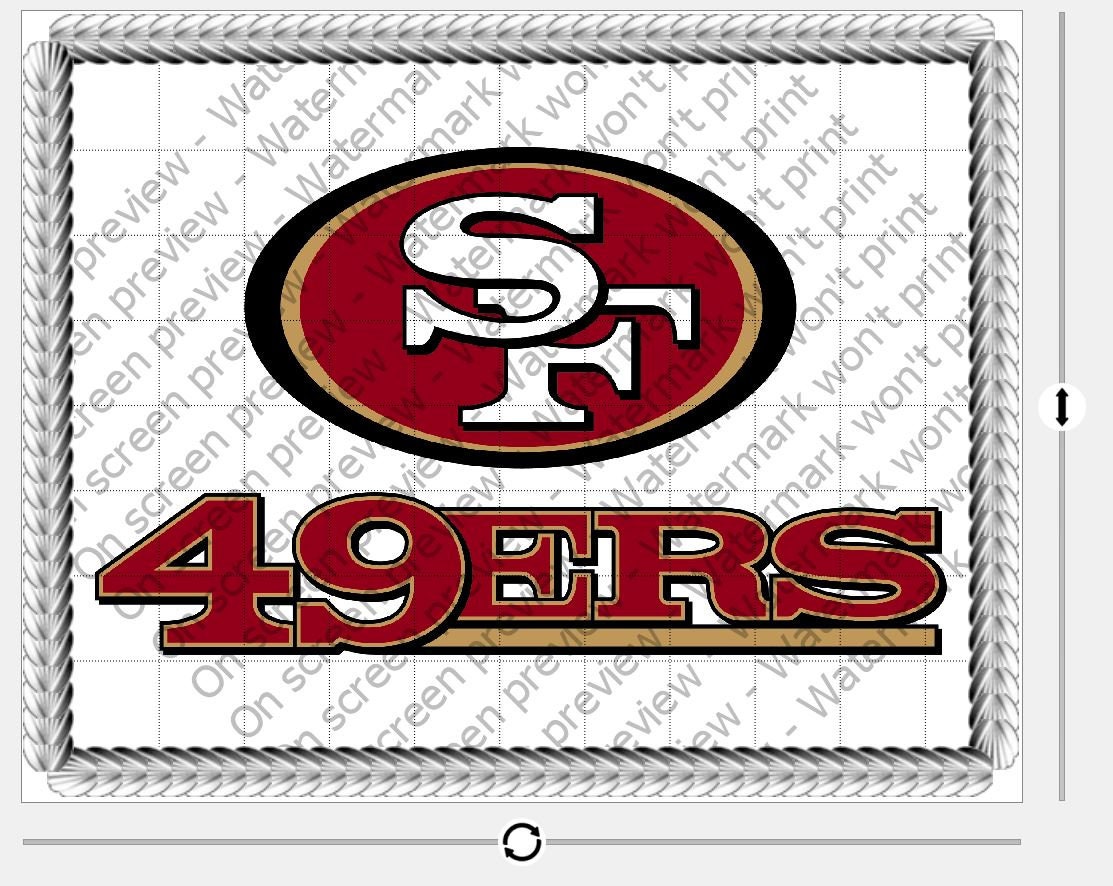 Topper NFL San Francisco 49ers Personalised