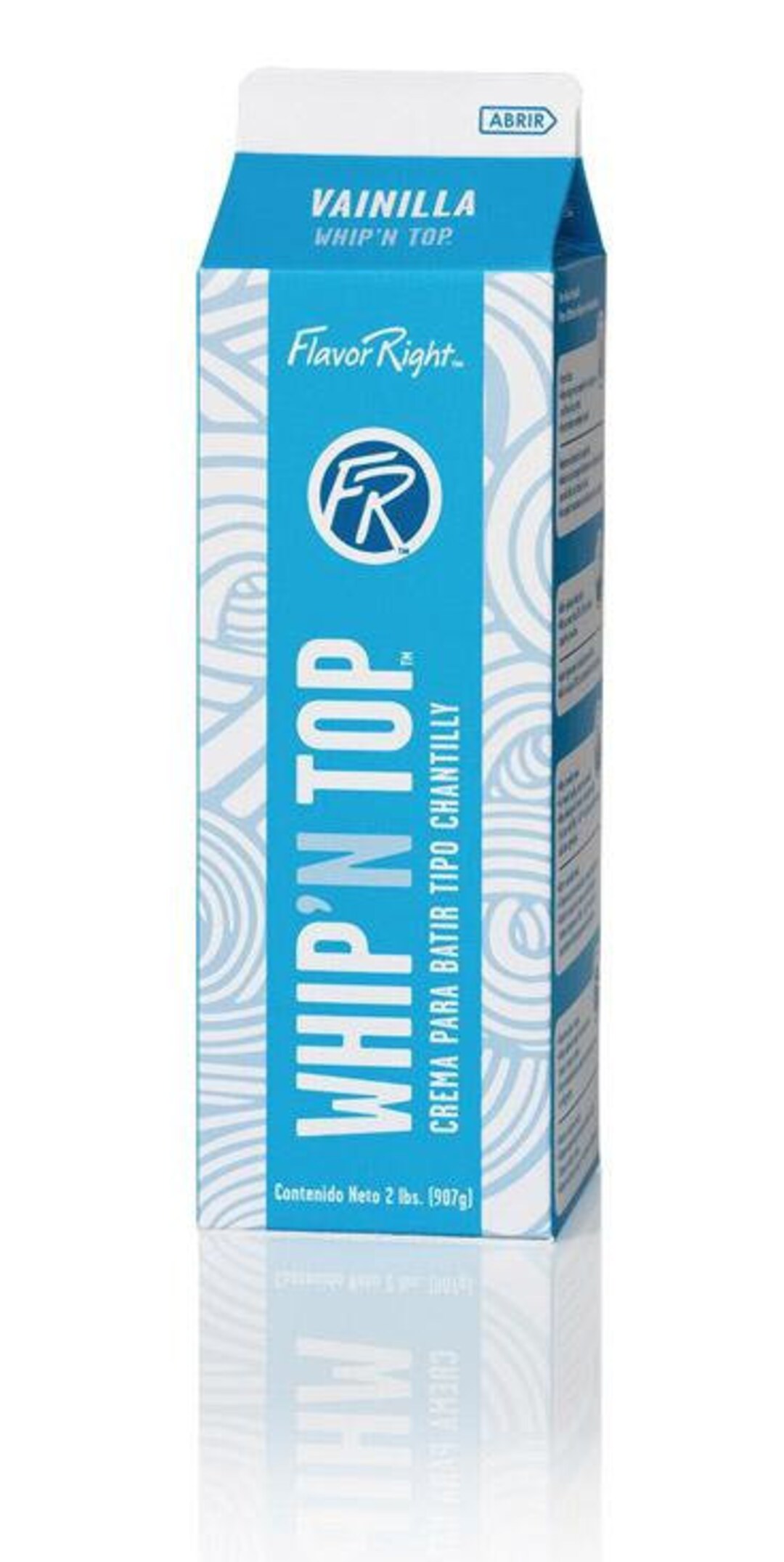 Flavor Right Whip 'N Top 2lb/whipped Ice and Filling Vanilla Flavored 2lbs Etsy