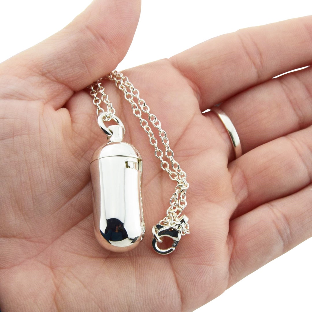Dom / Domme Gift Solid 925 Sterling Silver Key Holder Necklace BDSM
