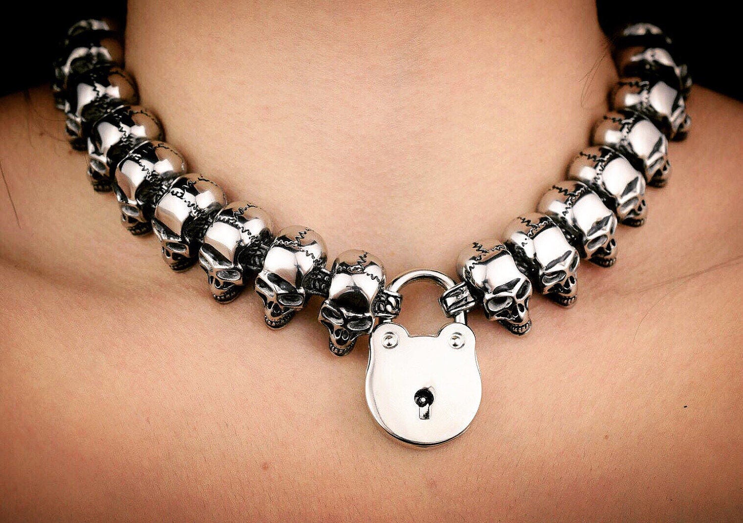 316L SOLID SURGICAL STAINLESS STEEL ROUND LOCK PADLOCK BDSM SLAVE SUB ToBeHis 316L SOLID SURGICAL STAINLESS STEEL ROUND LOCK PADLOCK BDSM SLAVE SUB ToBeHis