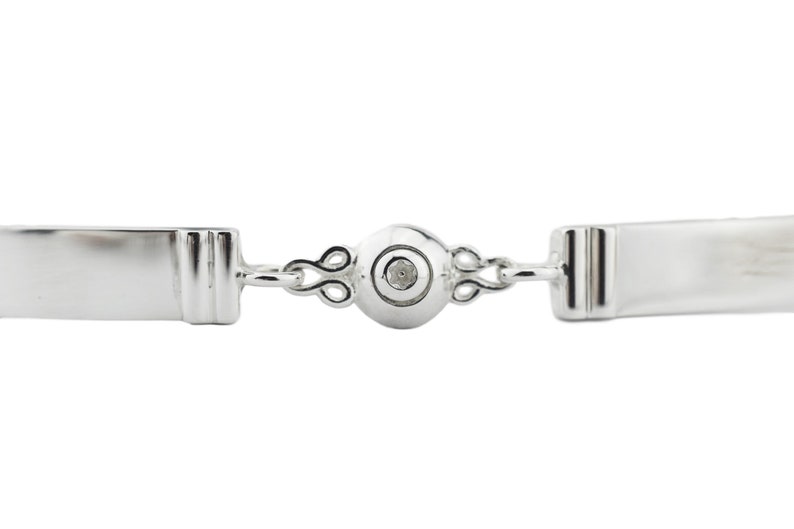 High Quality ALL STERLING Ultra Discreet Security Hypoallergenic 925 Solid Sterling Silver Screw Lock Locking Clasp BDSM Sub ToBeHis® image 4