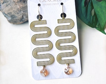 Champagne Circuit Earrings