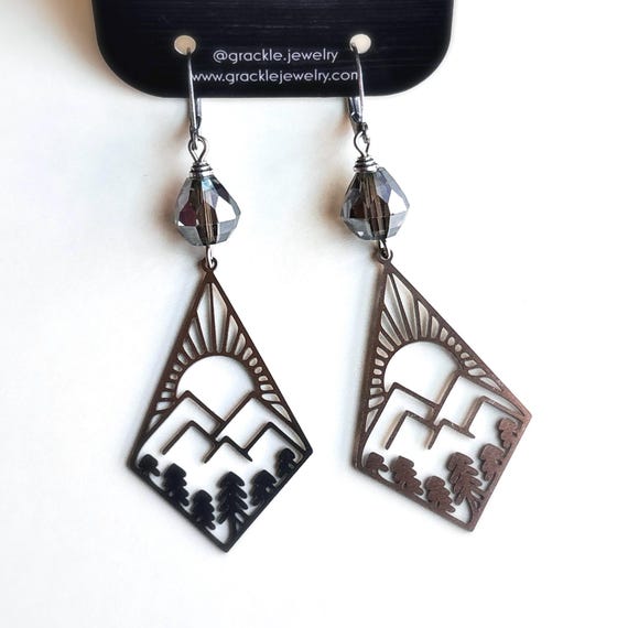 Silver Aspen Earrings
