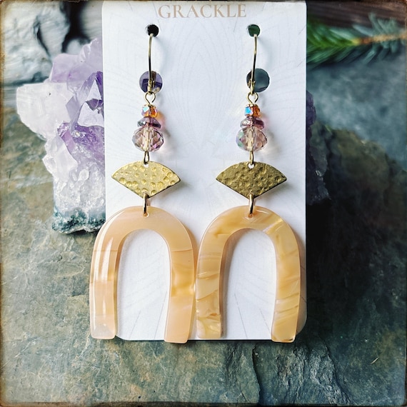 Pretty in Peach Earrings