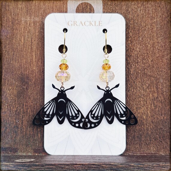 Phoebe Moth Earrings