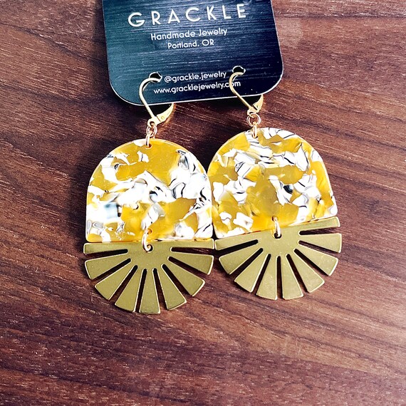 Oaxaca Fan Earrings